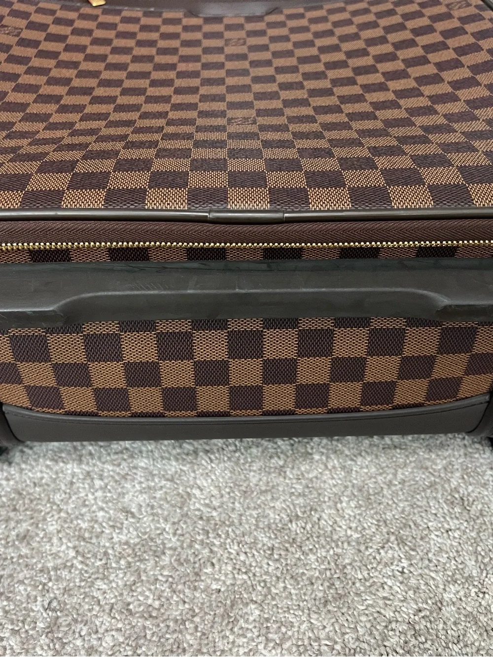 Louis Vuitton Damier Ebene Pegase 50 with hanger, garment bag etc